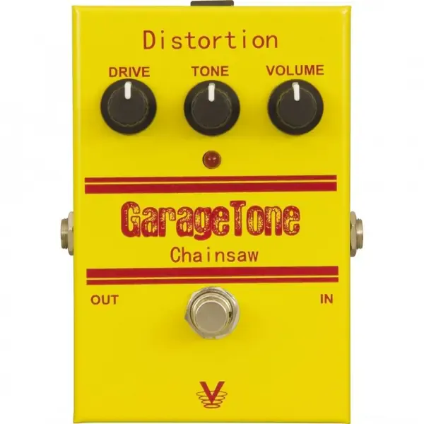 Педаль эффектов для электрогитары Visual Sound GTCHAIN Garage Tone Chainsaw Distortion