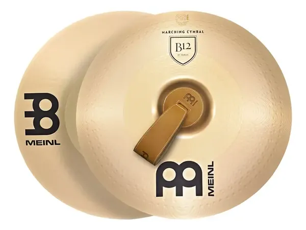 Тарелки оркестровые Meinl MA-B12-20M Professional Marching B12