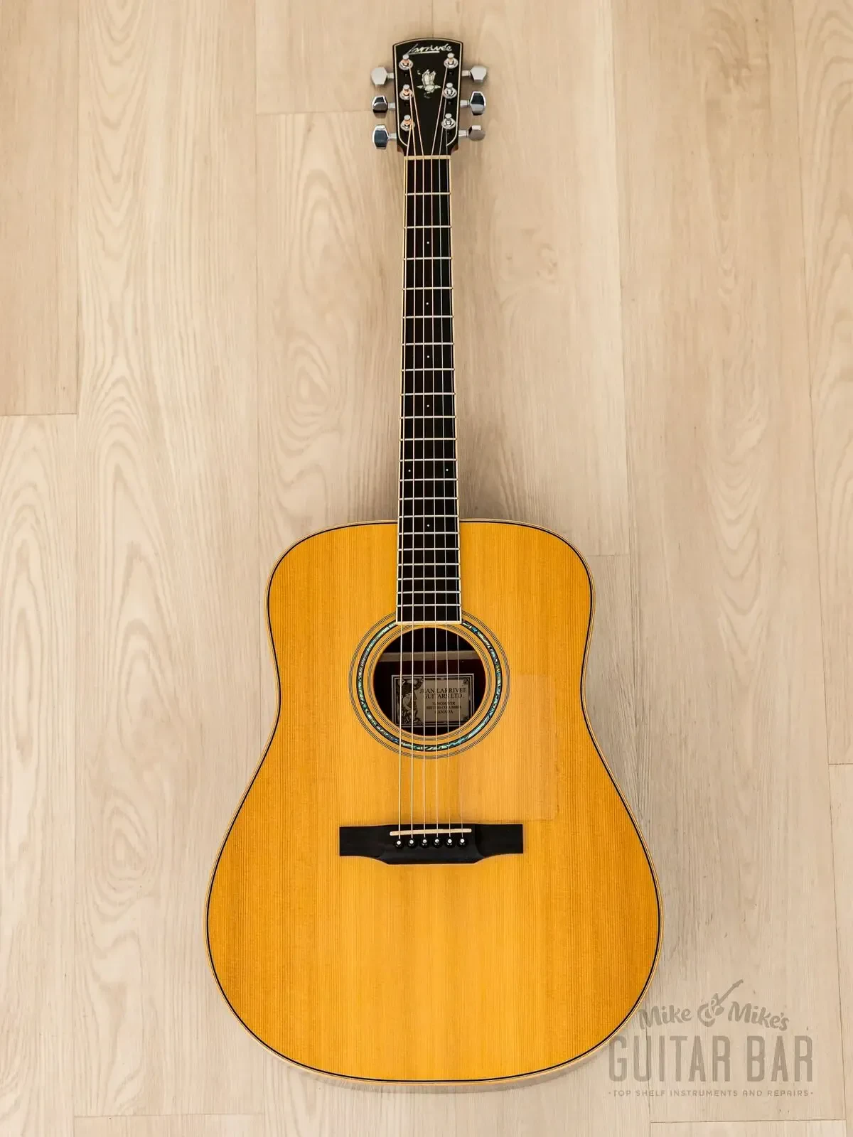 Акустическая гитара Larrivee D-09B Dreadnought Natural w/case Canada 1998