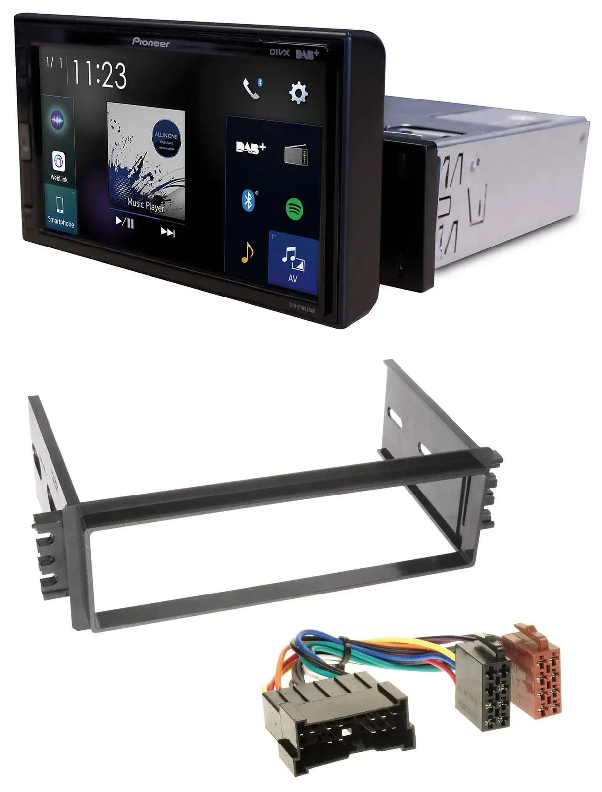 Pioneer DAB MP3 Bluetooth USB Autoradio für Hyundai Accent (2002-2005)