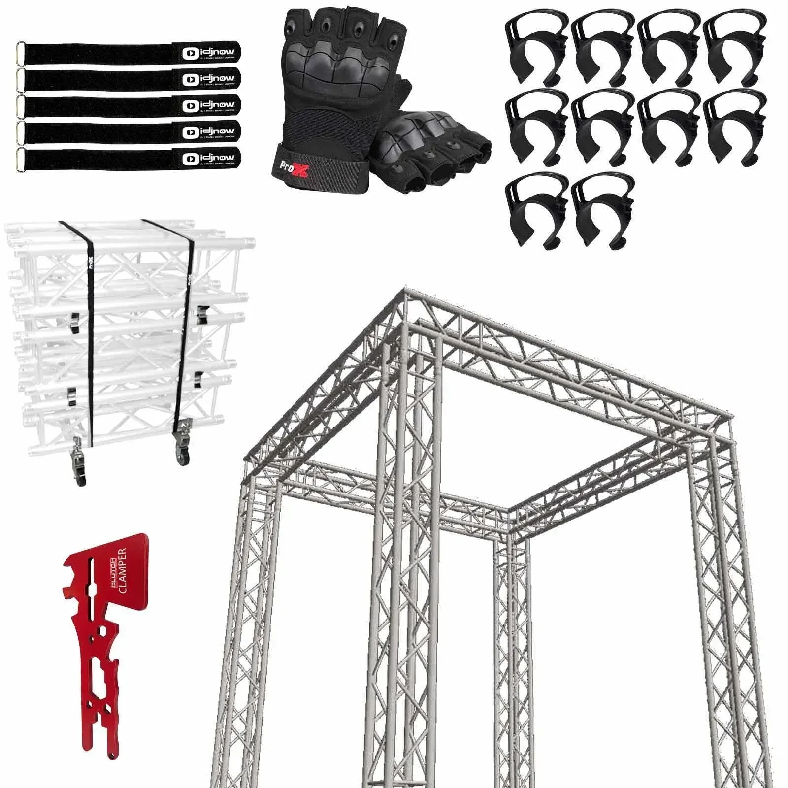 Ферма сценическая Global Truss SQ10X10PACKAGE 10x10' Square Trade Show Booth (набор) с аксессуарами