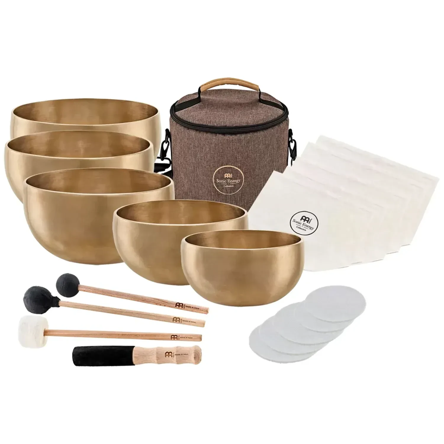 Поющие чаши для Yoga Nidra MEINL Sonic Energy SB-Y2 (набор, 5 шт.)