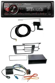 Автомагнитола для Skoda Octavia II 2004–2013, Yeti Pioneer 1DIN MP3 DAB USB AUX