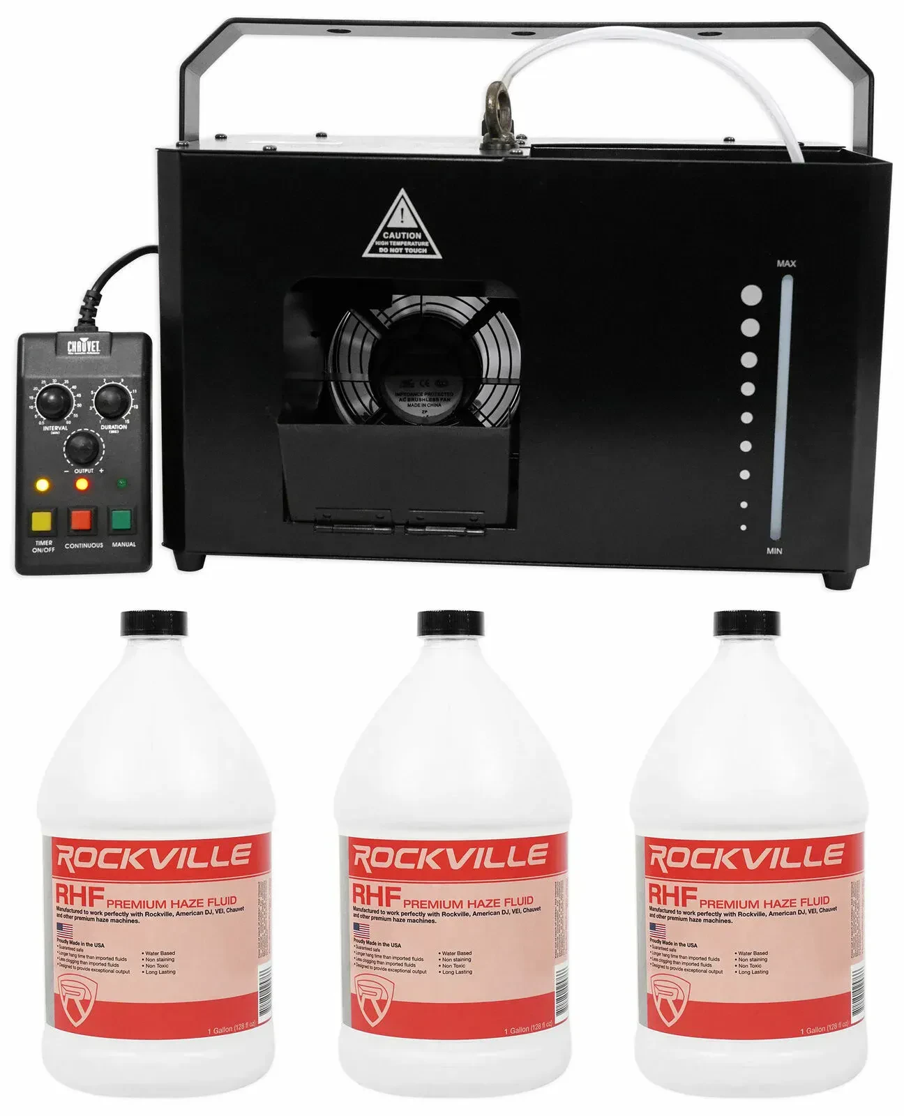 Генератор тумана Chauvet DJ Hurricane Haze 4D с жидкостью