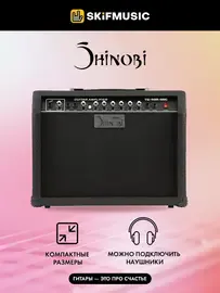 Комбоусилитель для электрогитары Shinobi TG-40R-MIC Black 1x8 40W