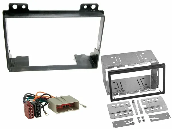 Einbauset Doppel DIN Autoradio für Ford Fiesta 03-05 Fusion 02-05