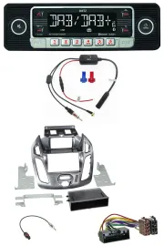 Dietz MP3 DAB Bluetooth USB Autoradio für Ford Transit Connect 2012-2018 Display