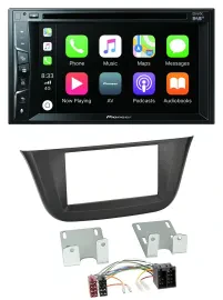 Pioneer MP3 USB DVD Bluetooth DAB 2DIN Autoradio für Iveco Daily (ab 2014)