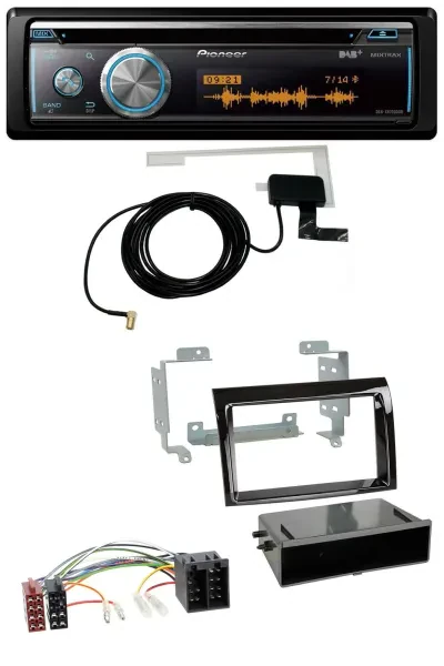 Pioneer Bluetooth DAB MP3 USB CD Autoradio für Fiat Ducato (06-10) - piano