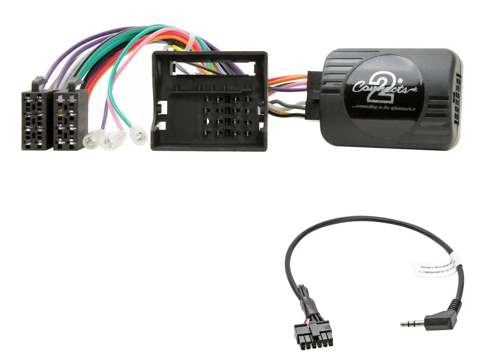 Connects2 CAN-Bus- Lenkradadapter für Skoda Octavia II Fabia Blaupunkt Pioneer 4