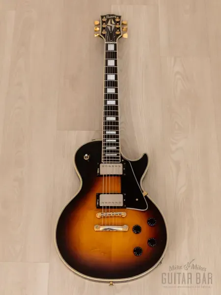 Электрогитара Burny RLC-70 Custom HH Tobacco Sunburst w/gigbag Japan 1990s