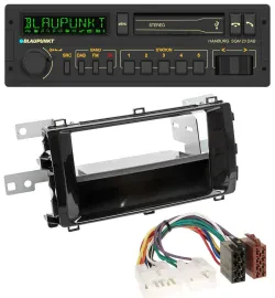 Blaupunkt USB DAB Bluetooth MP3 Autoradio für Toyota Auris (ab 2013) schwarz