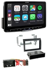 Alpine Bluetooth MP3 USB DAB Autoradio für Citroen Jumper ab 2014 Fiat Ducato 14