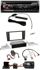 Pioneer CD USB Lenkrad DAB MP3 Autoradio für Audi A4 B5 1999-2001 BOSE Vollaktiv