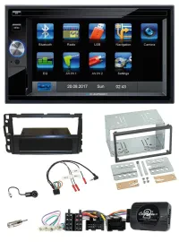 Автомагнитола для Cadillac BLS Blaupunkt YSCF 2006-2 2DIN, USB, Bluetooth, TMC