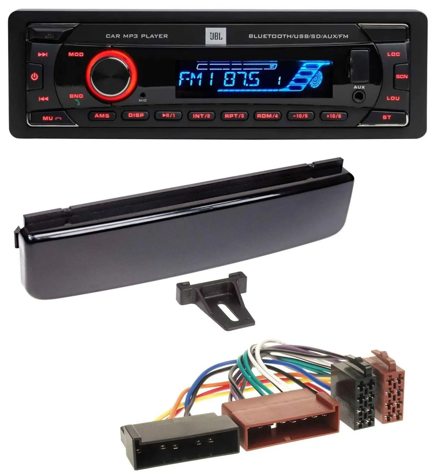 JBL AUX MP3 USB Bluetooth SD Autoradio für Ford Cougar Fiesta Focus Mondeo Puma