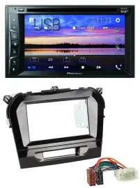 Pioneer Bluetooth 2DIN USB DVD DAB MP3 Autoradio für Suzuki Vitara (ab 2015)