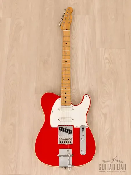 Электрогитара Fender 1962 Telecaster Custom Dr. K SSS Fiesta Red w/gigbag Japan 2000