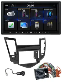 Автомагнитола для Chevrolet Cruze Alpine 2 DIN, Bluetooth, DAB, USB, MP3