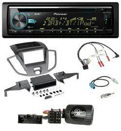 Pioneer DAB Lenkrad CD USB Bluetooth Autoradio für Ford Transit V363 15-18 ohne
