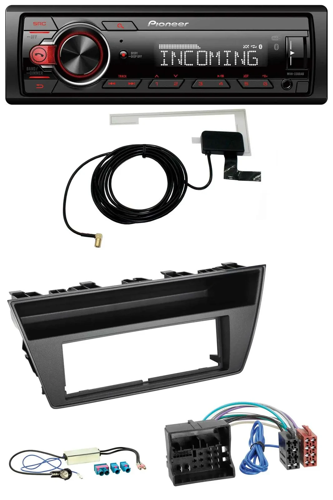 Pioneer MP3 AUX CD DAB USB Autoradio für Skoda Fabia III (2014-2020)