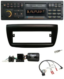 Blaupunkt USB DAB SD Lenkrad Bluetooth Autoradio für Fiat Doblo 2012-2015 schwar
