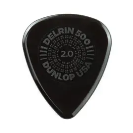 Медиаторы Dunlop Prime Grip Delrin 500 450R2.00, 72 штуки, 2 мм