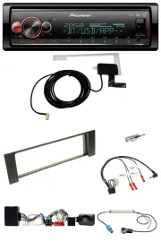 Pioneer Bluetooth DAB USB Lenkrad Autoradio für Audi A4 B6 00-04 Bose Vollaktivs