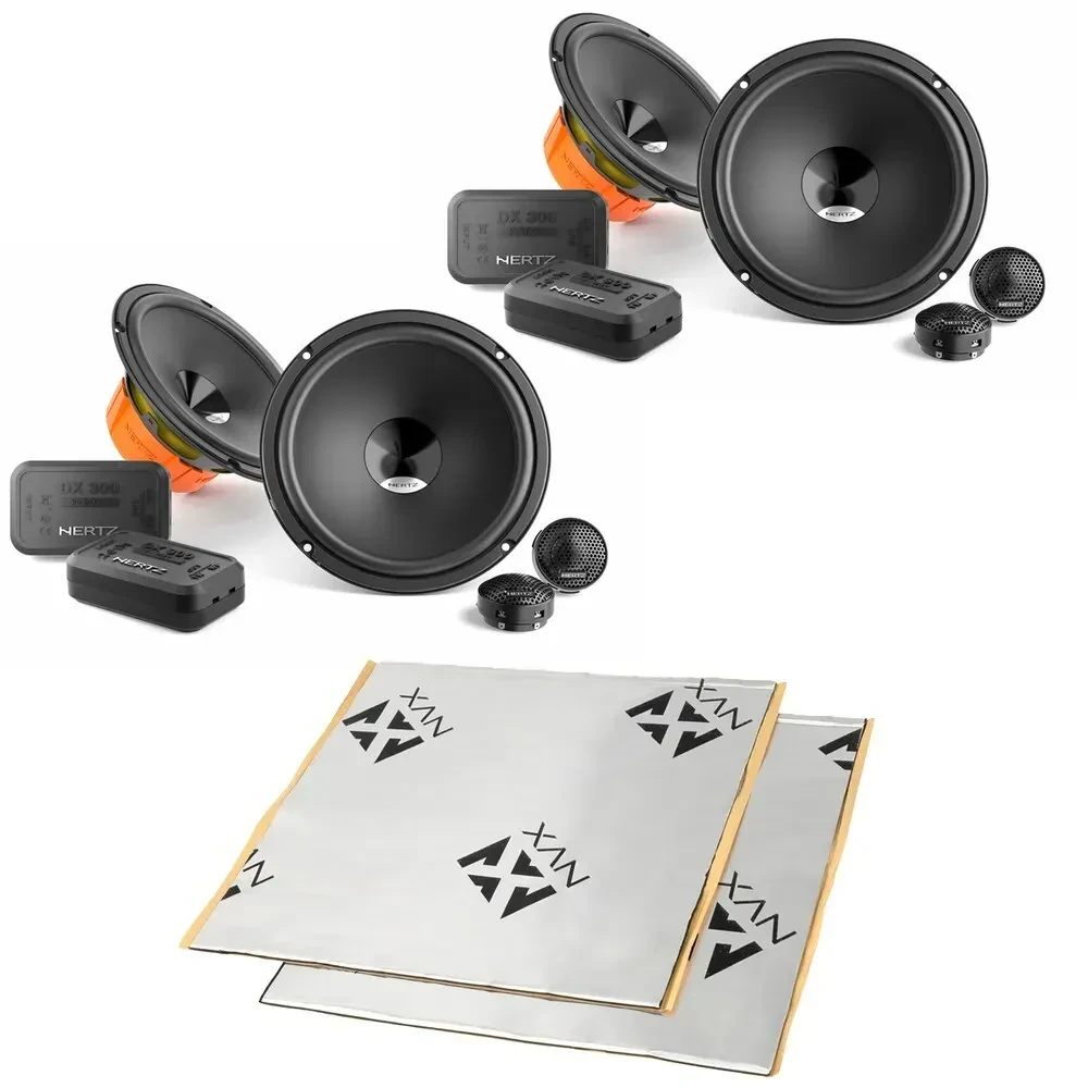 Hertz DPK 165.3 160W RMS 6.5" Component System with Sound Damping