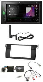 Pioneer MP3 DAB Lenkrad 2DIN Bluetooth Autoradio für BMW 3er E46 2001-2006 Profi