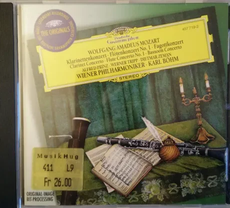 KARL BOEHM - Mozart: Wind Concertos (CD)