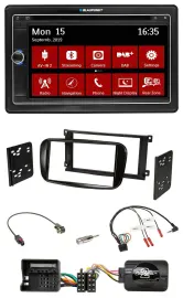 Blaupunkt Lenkrad DAB TMC 2DIN USB Bluetooth Navigation für Ford C-Max Focus Gal