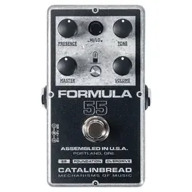 Педаль эффектов для электрогитары Catalinbread Formula 55 (New Look) Overdrive Effects Pedal