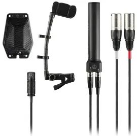 Микрофон для вещания Audio-Technica BP350ST-UB стерео M-S, граничный, clip-on
