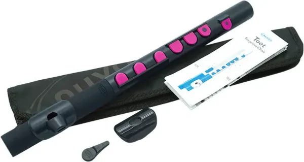 NUVO TooT 2.0 Black-Pink Polymer Querpfeife