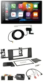 Pioneer Lenkrad USB Bluetooth DAB 2DIN Autoradio für BMW 5er E39 1997-2001