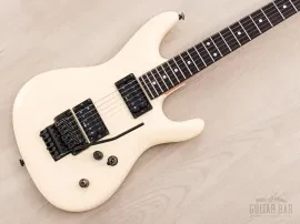 1990 Ibanez 440R-HH Radius Series Vintage Guitar White w/ Edge Tremolo, Satriani