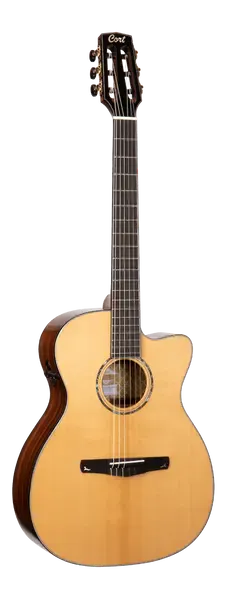 Классическая гитара с подключением Cort Gold-OC8 Nylon Natural Glossy