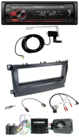 Pioneer 1DIN USB DAB MP3 Lenkrad Autoradio für Ford C-Max Can 07-10 Focus schwar