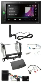 Pioneer MP3 DAB Lenkrad 2DIN Bluetooth Autoradio für Opel Zafira ab 13 jet black