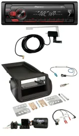 Автомагнитола Pioneer 1-DIN, USB, DAB, совместима с кнопками на руле, для Citroen Nemo / Peugeot Bipper