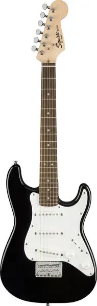 Электрогитара Fender Squier Mini Stratocaster V2 Laurel FB Black