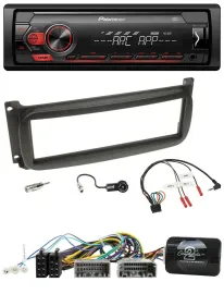 Pioneer DAB 1DIN MP3 Lenkrad USB Autoradio für Chrysler Dofge RAM ab 2002