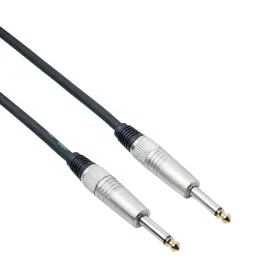 Инструментальный кабель для гитары Bespeco XC600 6 м (прямой-прямой)