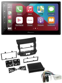 Pioneer USB MP3 DAB 2DIN Bluetooth Autoradio für Citroen C-Crosser Mitsubishi Ou