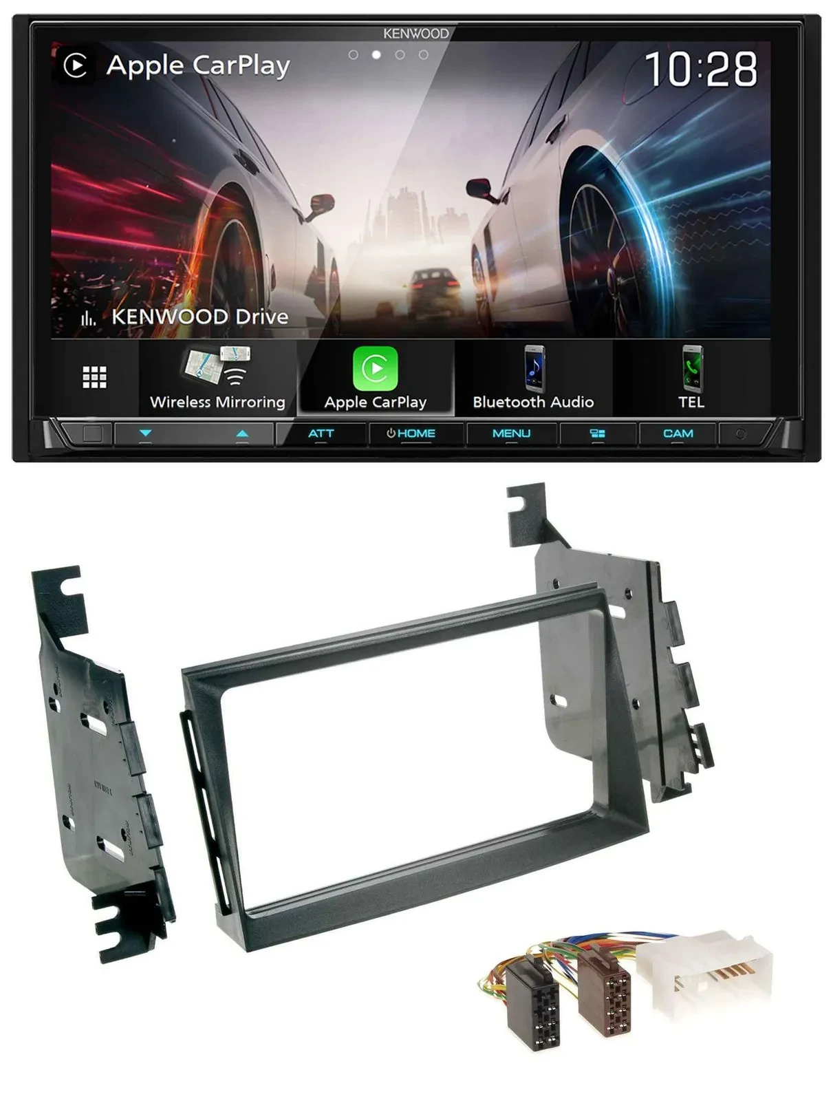 Kenwood MP3 2DIN USB DAB Bluetooth Autoradio für Hyundai Azera Japan USA Grandeu