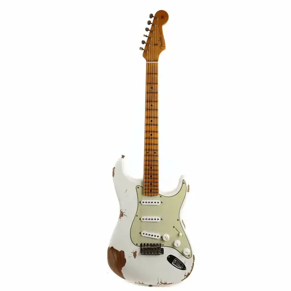 Электрогитара Fender Custom Shop '50s Roasted NoNeck Stratocaster Heavy Relic Olympic White