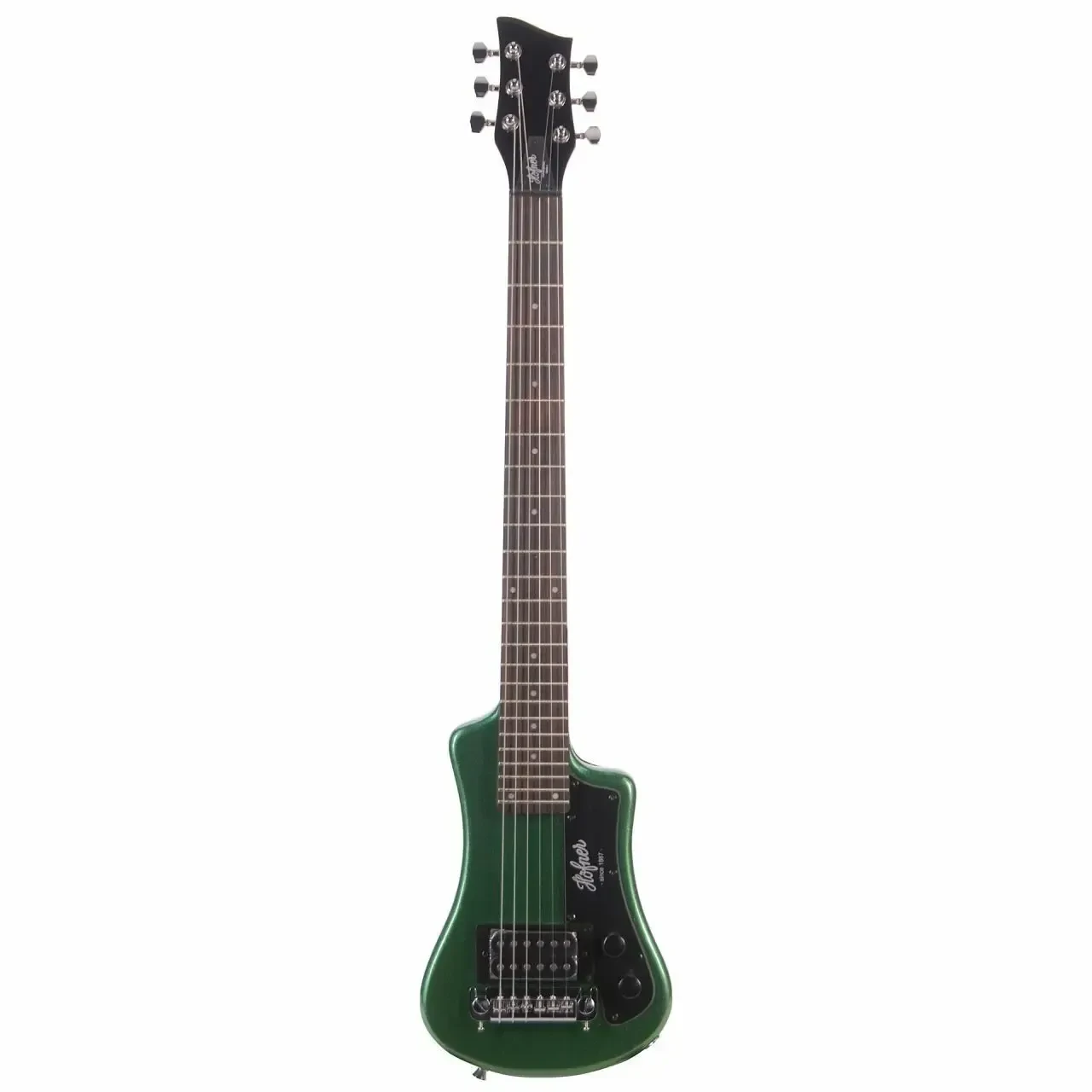 Электрогитара Hofner Shorty Short Scale зеленый (Cadillac Green)