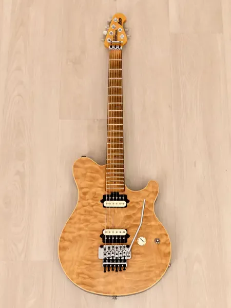 Электрогитара Music Man Axis HH Transparent Gold w/gigbag USA 1998