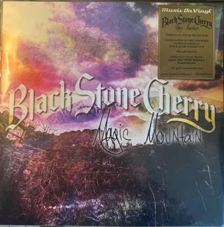 Виниловая пластинка Black Stone Cherry – Magic Mountain (2LP, 180 г, золотой и фиолетовый)